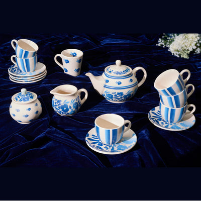 Blue Ivy Ceramic Tea Set of 15 pcs