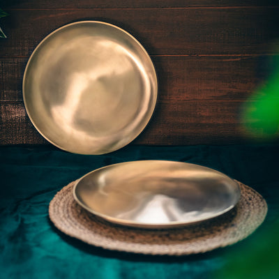 Kansa Premium Bronze Small Plates
