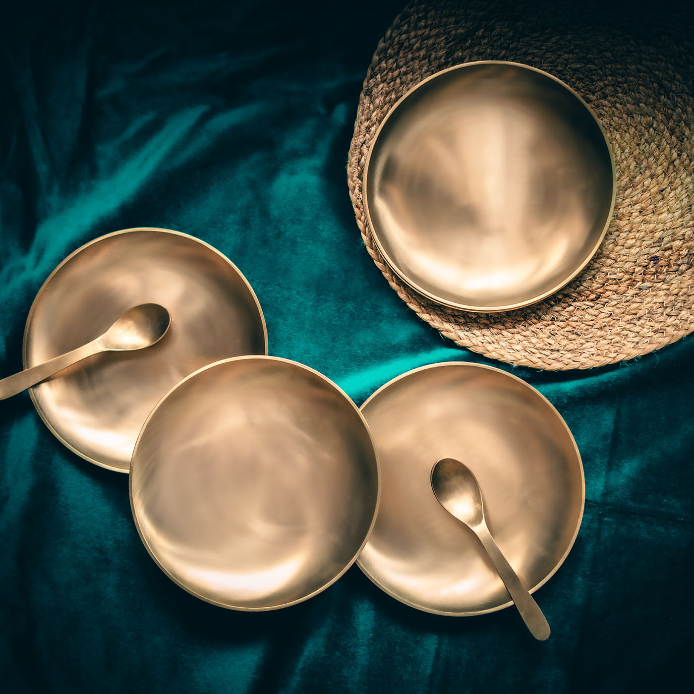 Kansa Premium Bronze Small Plates
