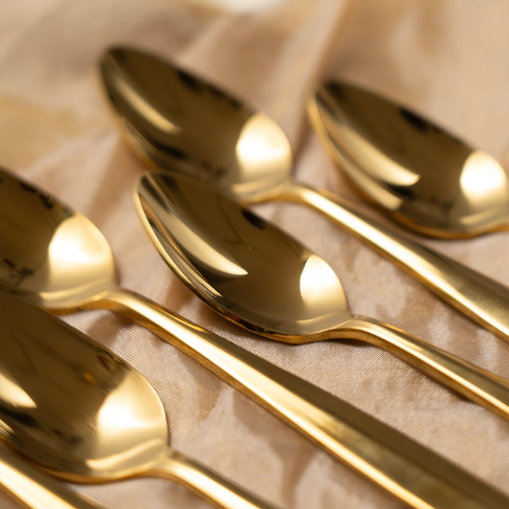 Hemang Gold Spoon set of 4