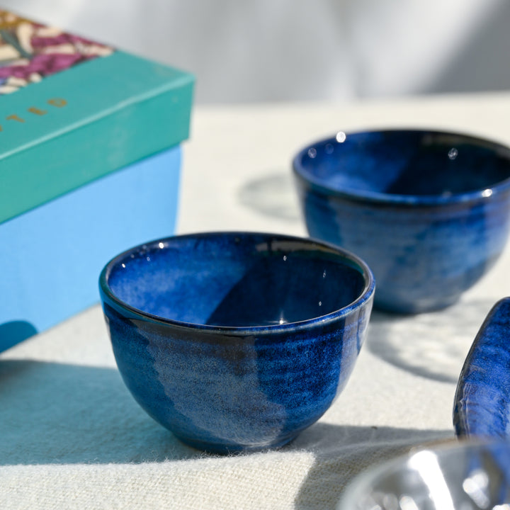 Saanjh Shell Platter and Bowls Luxury Serveware Gift Box