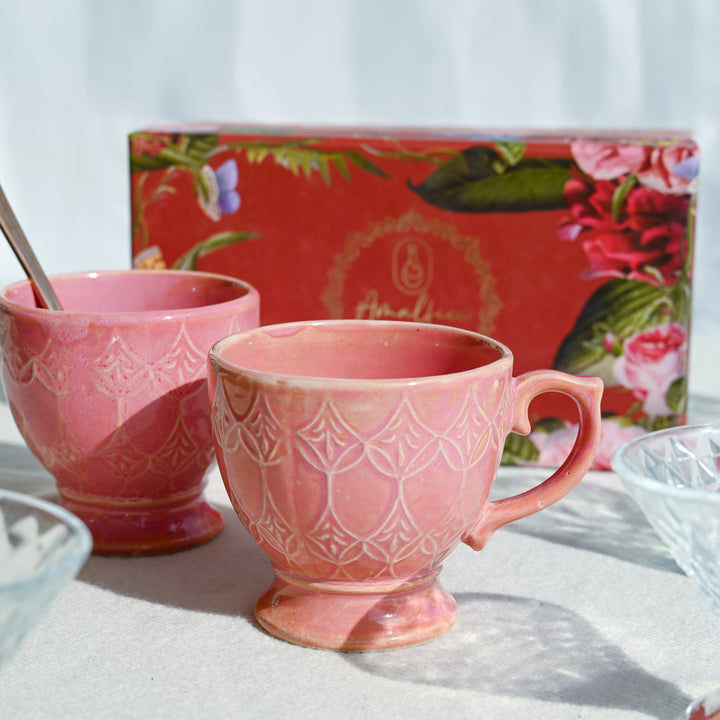 Miami Vintage Premium Mugs Luxury Gift Set