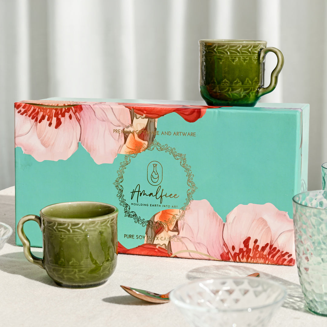 Paris Artisanal Mugs Luxury Gift Set