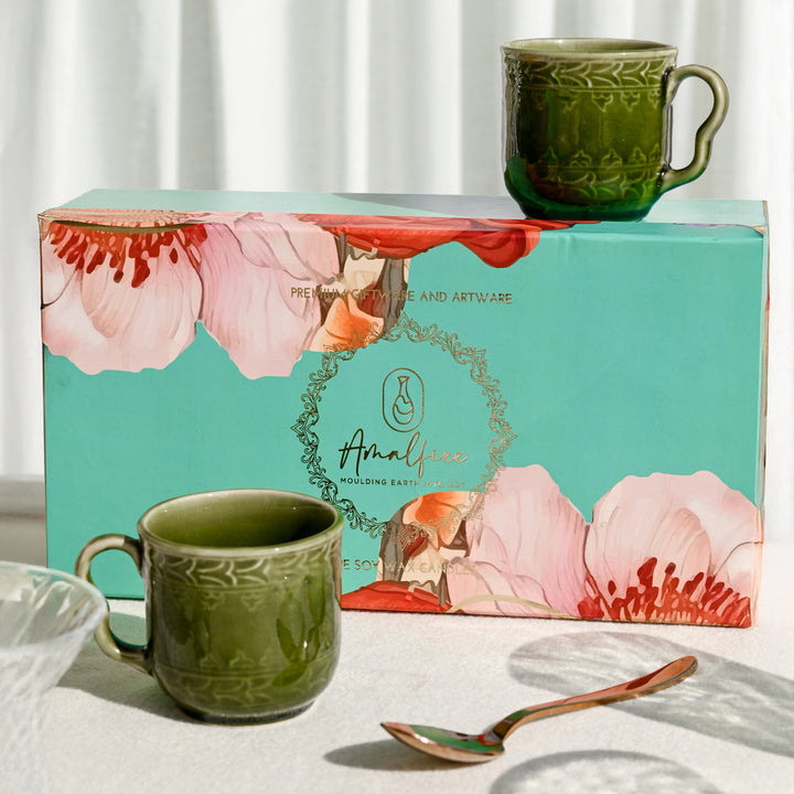 Paris Artisanal Mugs Luxury Gift Set