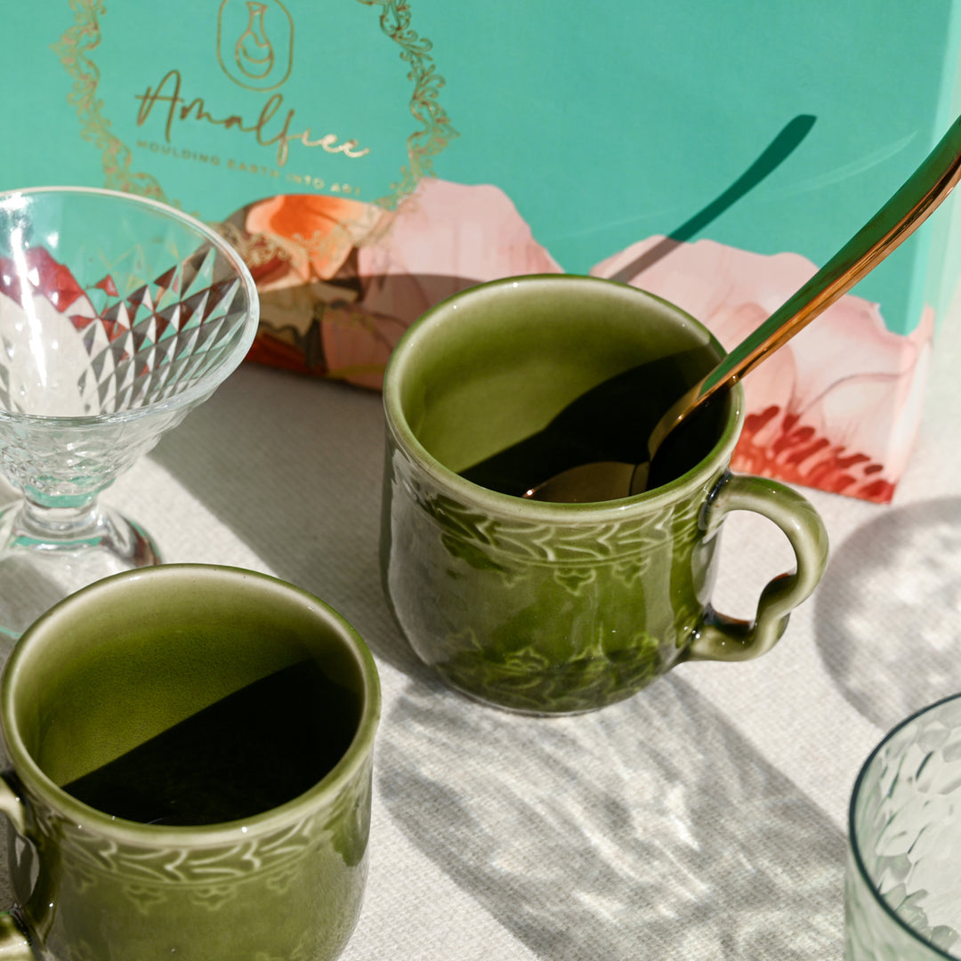 Paris Artisanal Mugs Luxury Gift Set