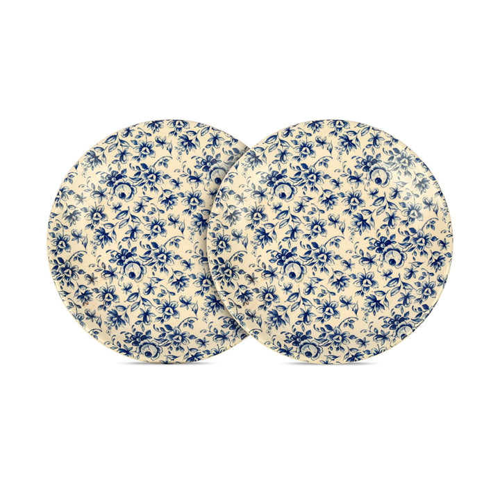 Neelambar Floral Ceramic Dinner Plate