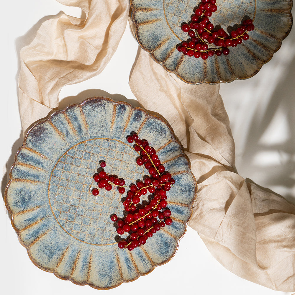 Oshin Exclusive Ceramic Large Round Platter