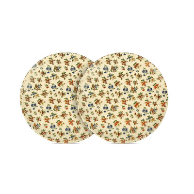 Eden's Bloom Floral Ceramic Dinner Plate