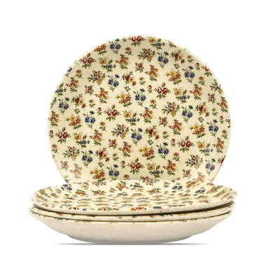 Eden's Bloom Floral Ceramic Dinner Plate