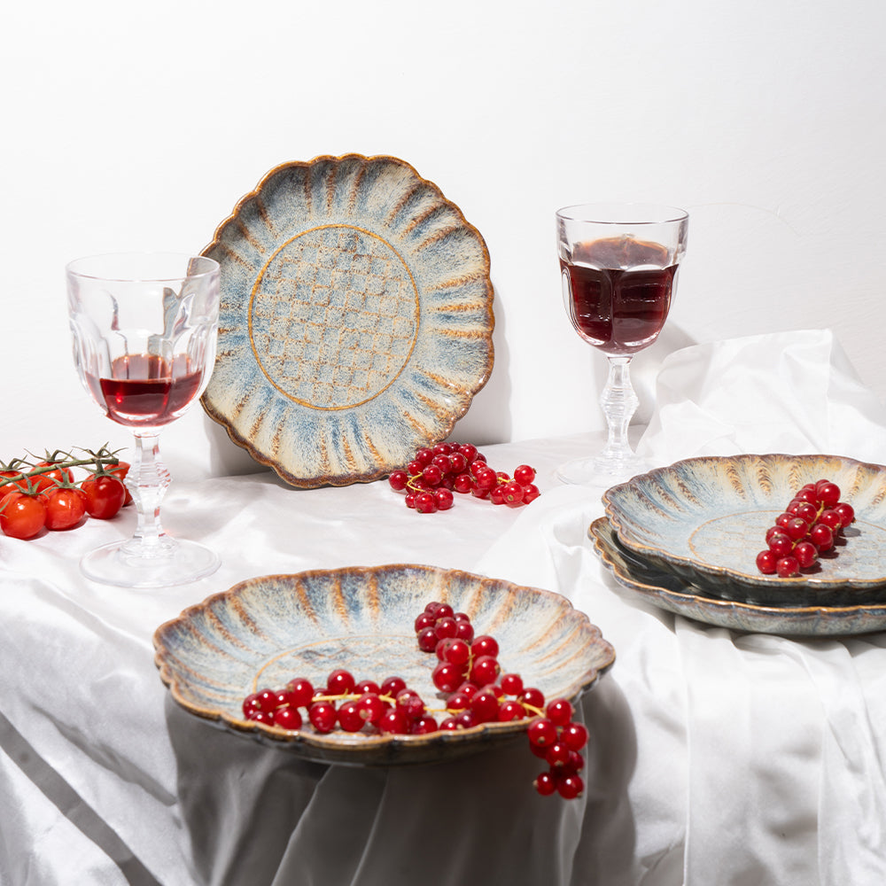 Oshin Exclusive Ceramic Large Round Platter
