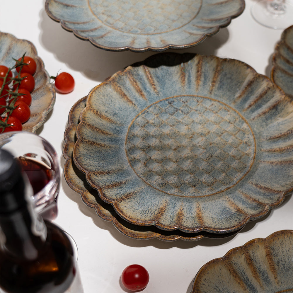 Oshin Exclusive Ceramic Large Round Platter