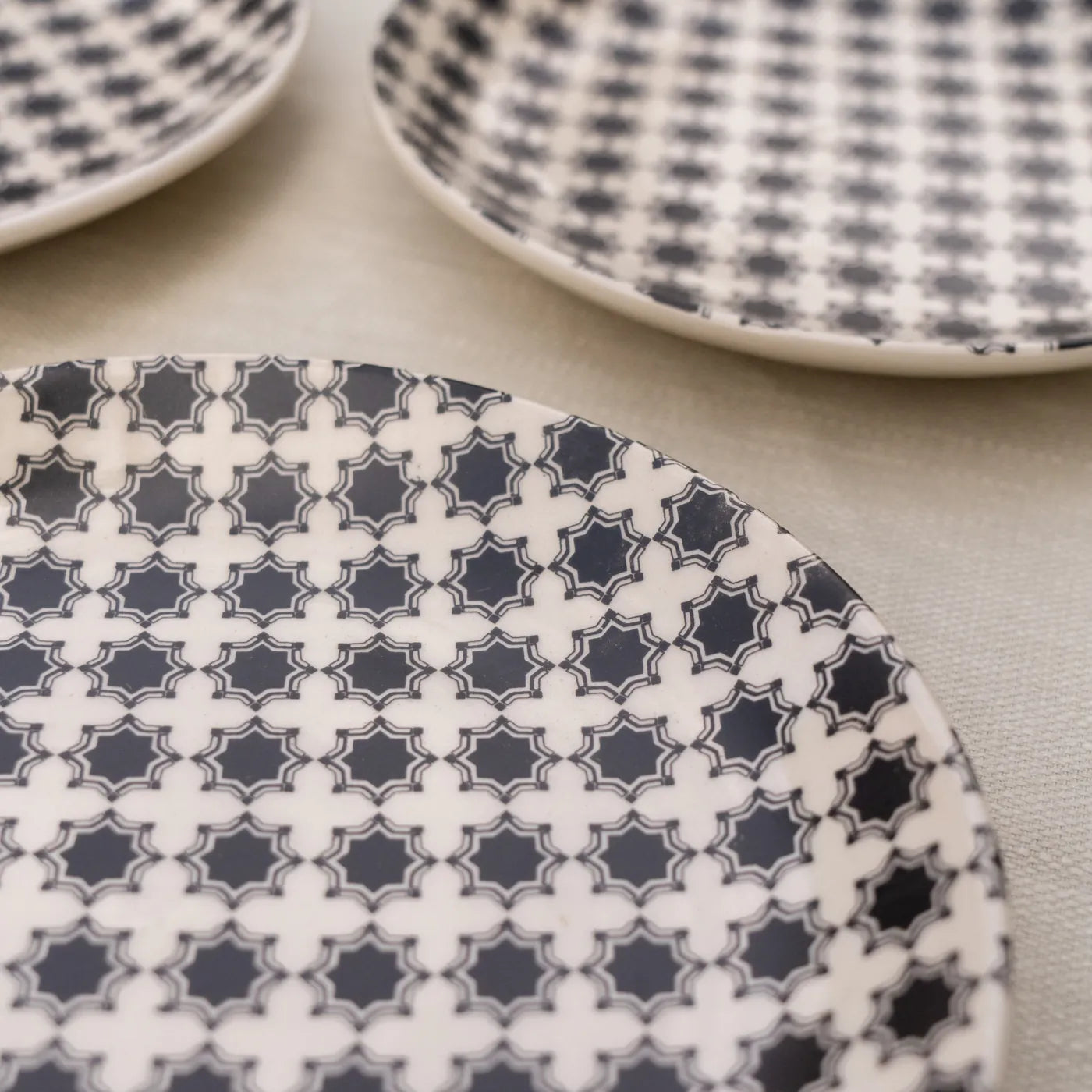 Shatranj Maharaja Printed Dinner Plate