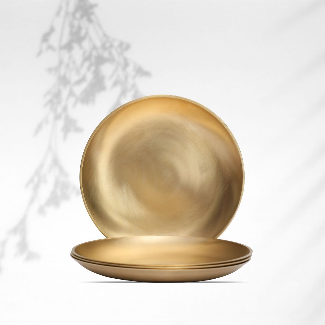 Kansa Premium Bronze Small Plates