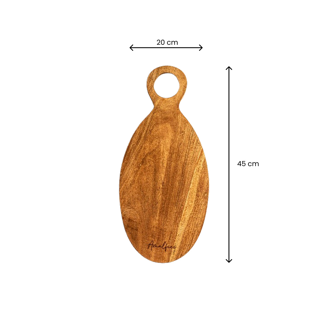 Dastkari Premium Ellipse Wooden Chopping Board Large
