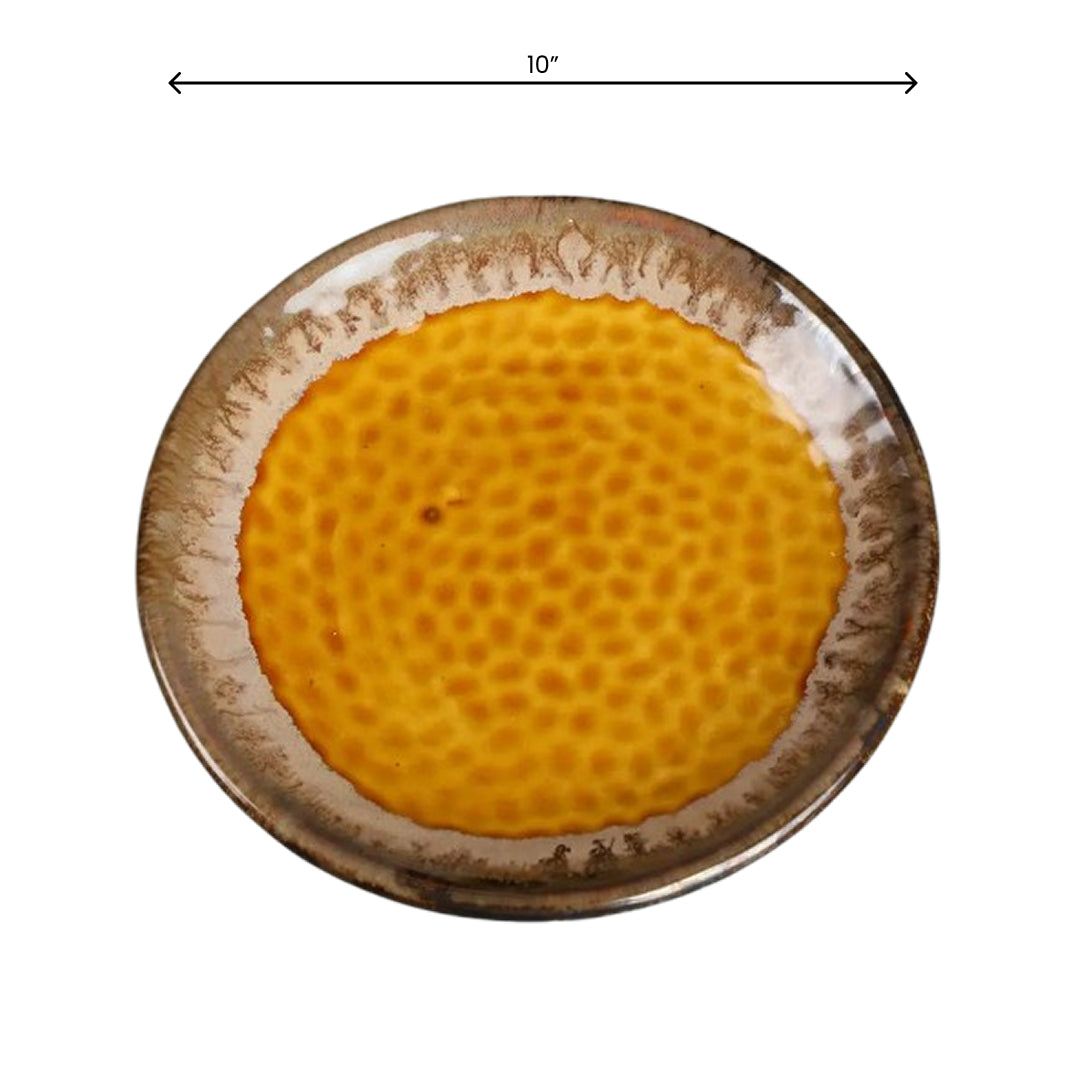 Swarn Premium Speckled Ceramic Dinner Plates