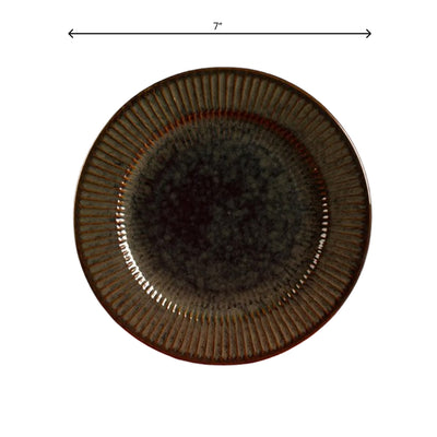 Sage Ceramic Quarter Dinner Plates