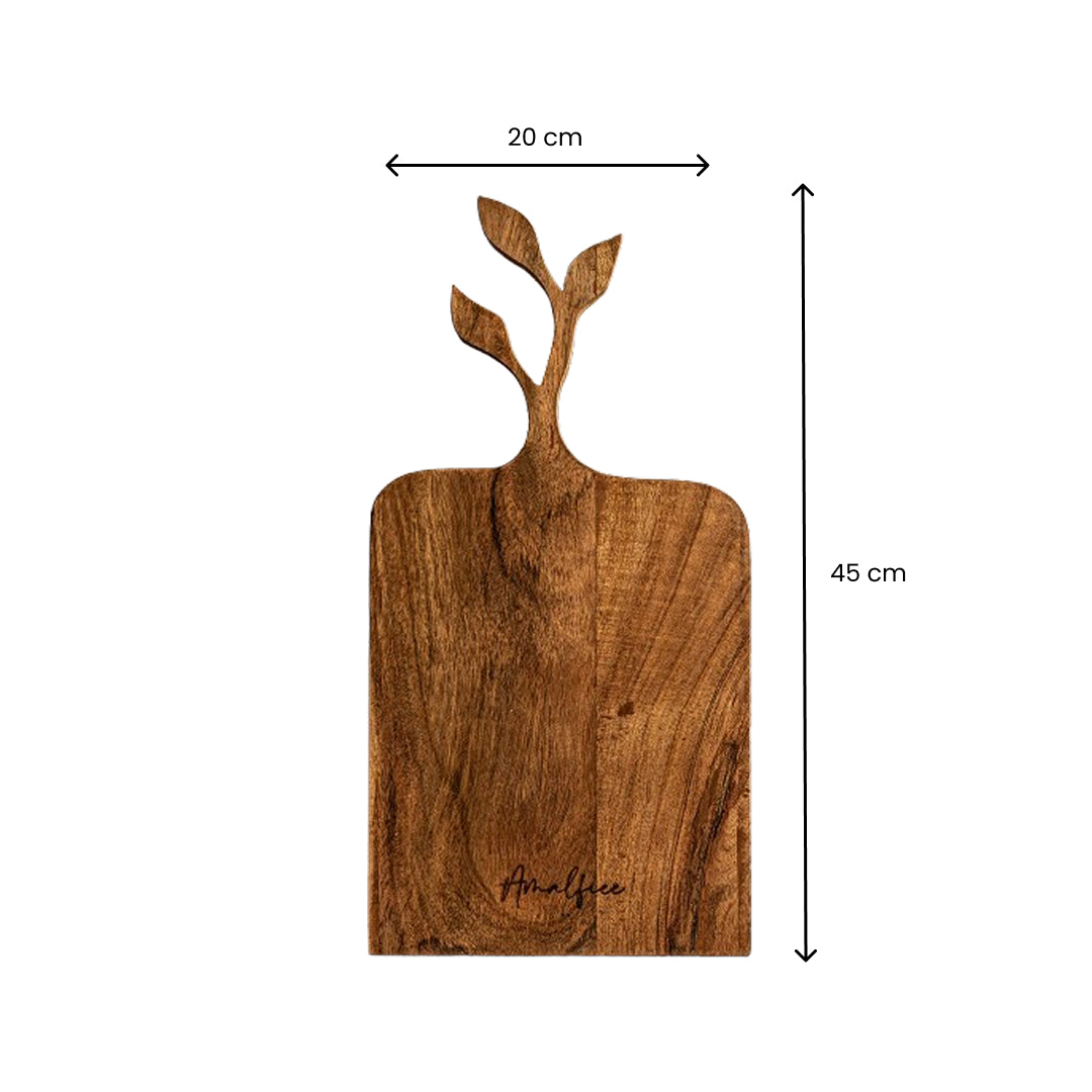 Dastkari Preimum Leafy Chopping Wooden Board Set of 2