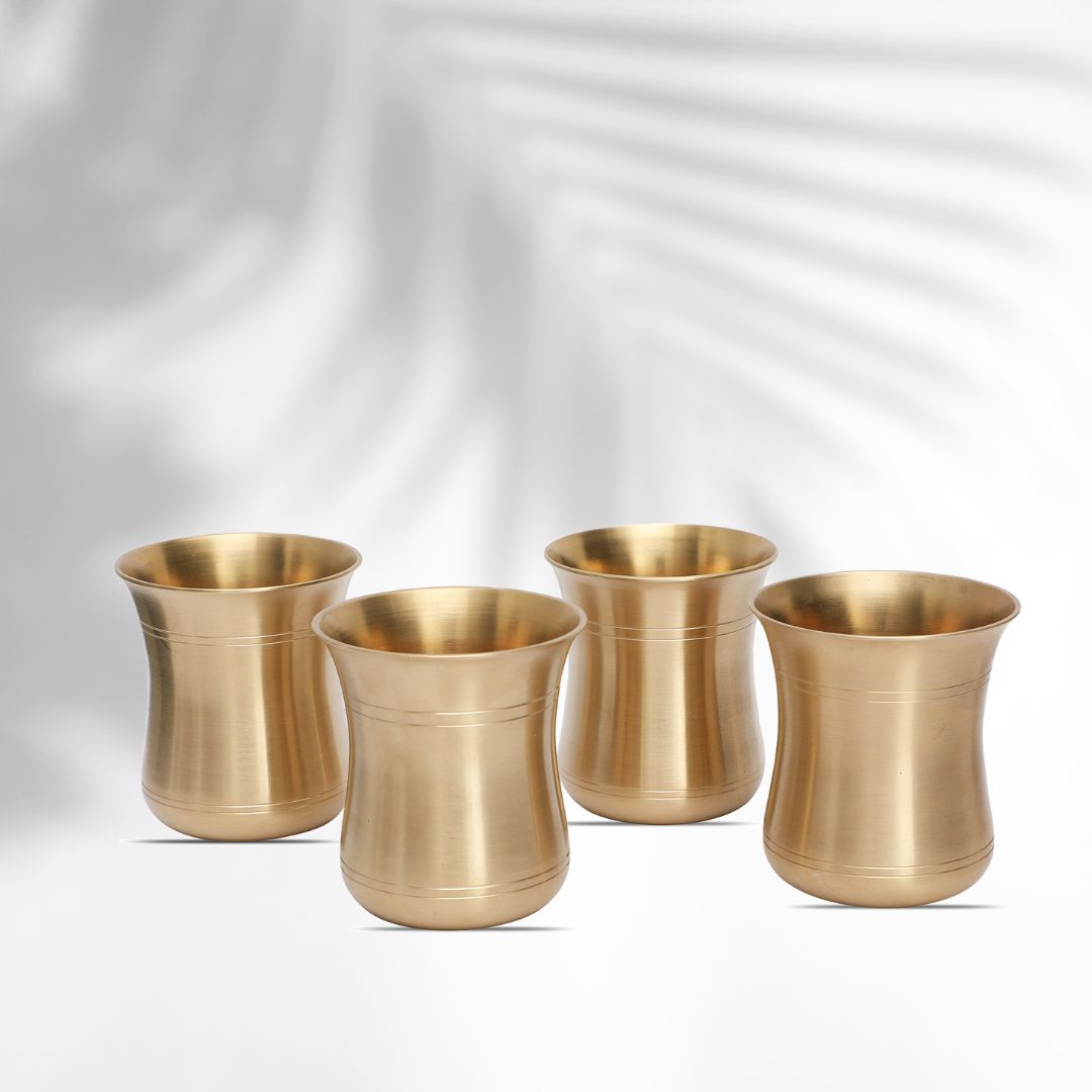 Kansa Premium Brassware Glasses