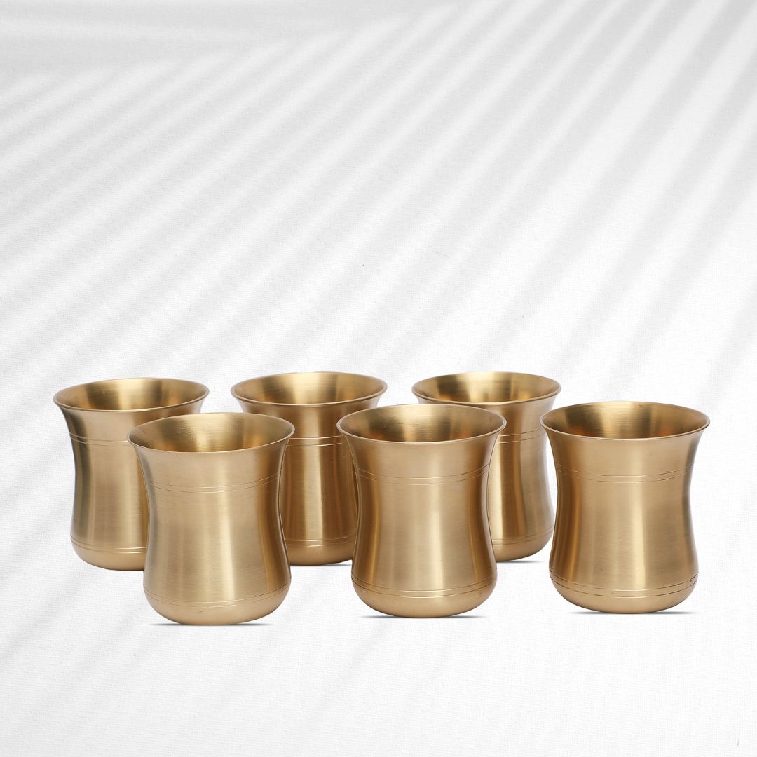 Kansa Premium Brassware Glasses