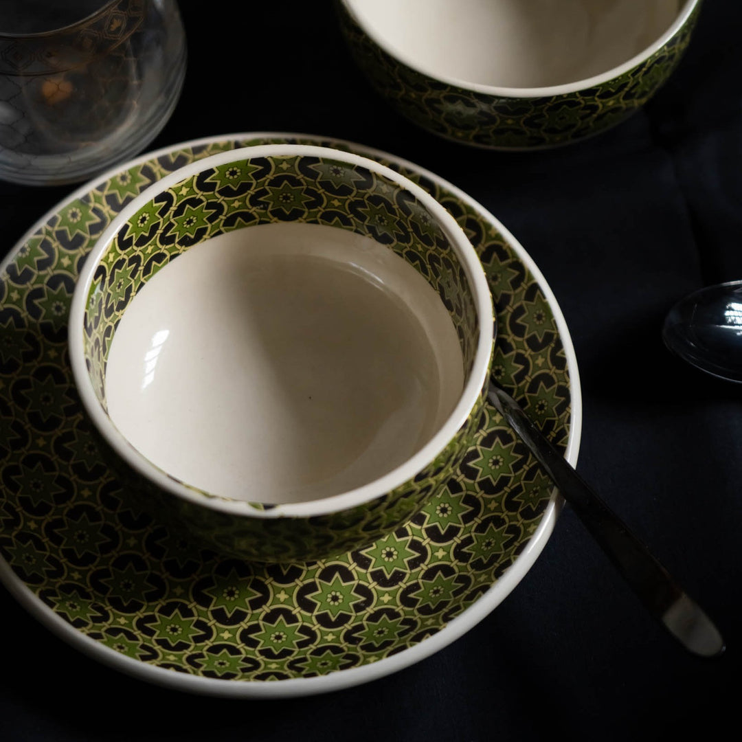Aneeza Printed Ceramic Soup Bowl