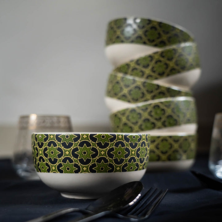 Aneeza Printed Ceramic Soup Bowl