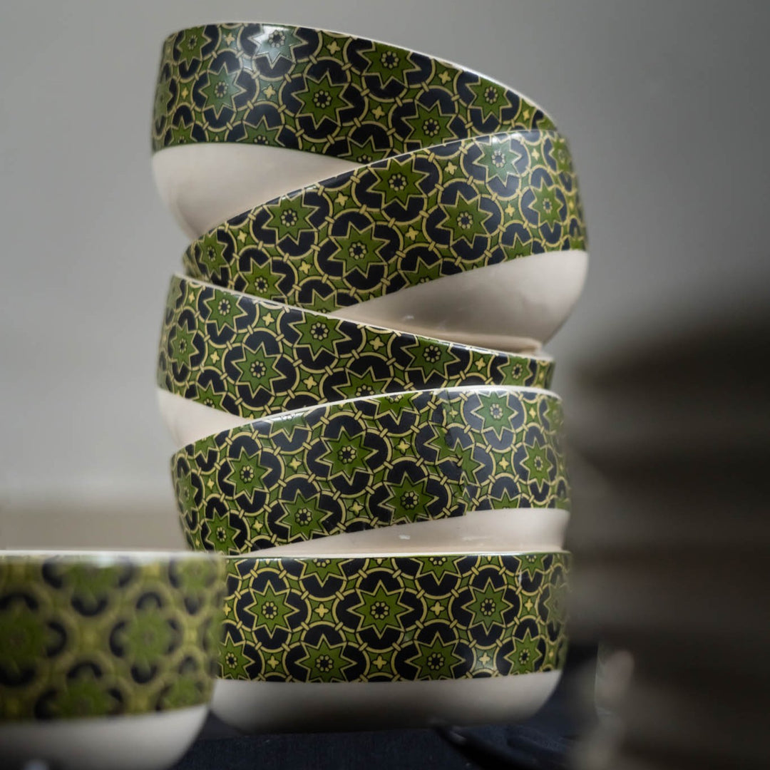 Aneeza Printed Ceramic Soup Bowl