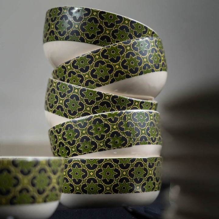 Aneeza Printed Ceramic Soup Bowl