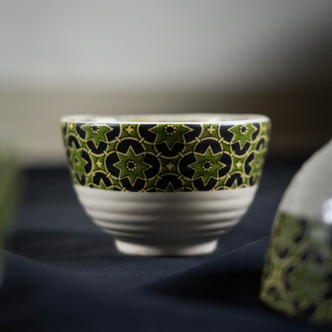 Aneeza Printed Ceramic Dinner Set of 36 pcs
