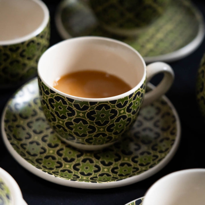 Aneeza Printed Ceramic Tea Set of 15 pcs