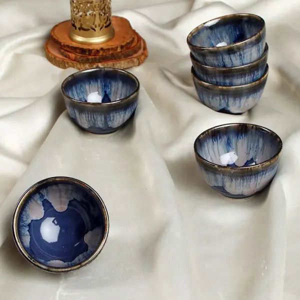 Gulchandani Ceramic Portion Bowls Set of 4 Amalfiee_Ceramics