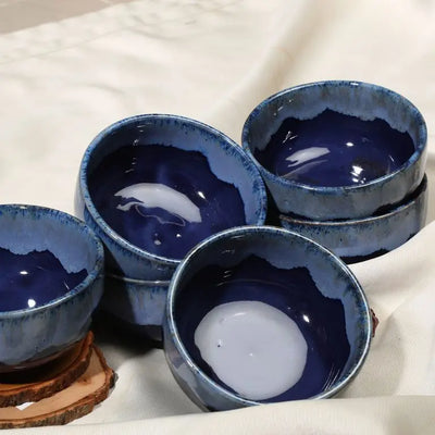 Gulchandani Handmade Ceramic Soup Bowls set of 4 Amalfiee_Ceramics