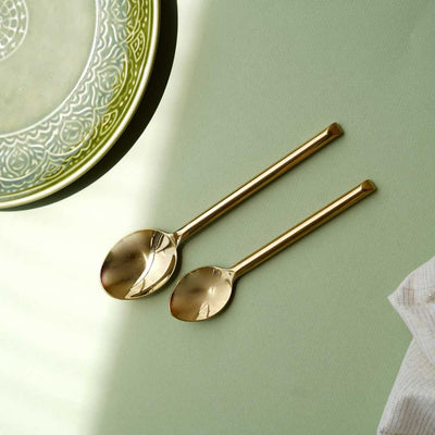 Hiraeth Gold Spoon set of 4 Amalfiee Ceramics