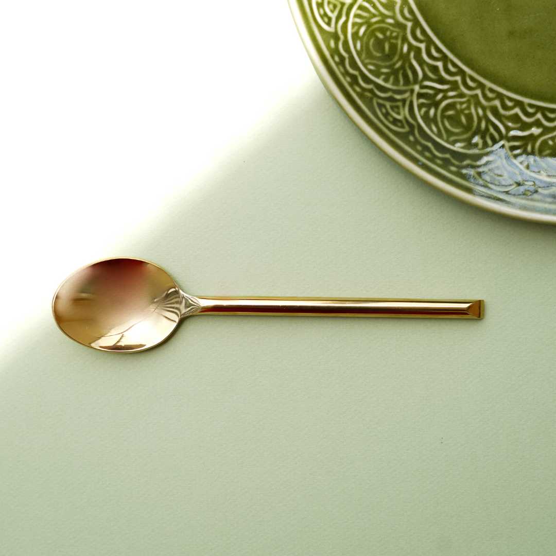 Hiraeth Gold Spoon set of 6 Amalfiee Ceramics