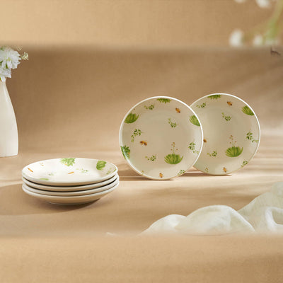 Honey Nectar Floral Ceramic Dinner Set of 16 pcs