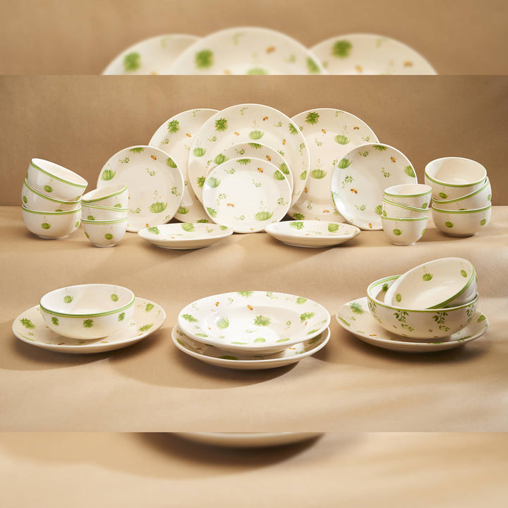 Honey Nectar Floral Dinner Set of 8 pcs