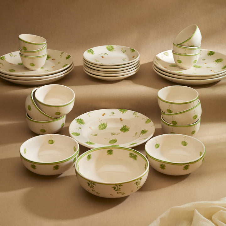 Honey Nectar Floral Dinner Set of 8 pcs
