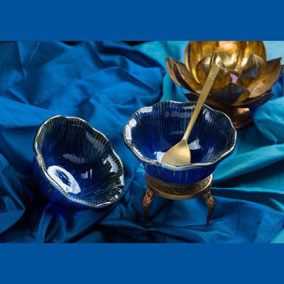 Kanak Premium Ceramics Portion Bowl Set of 4 Amalfiee Ceramics