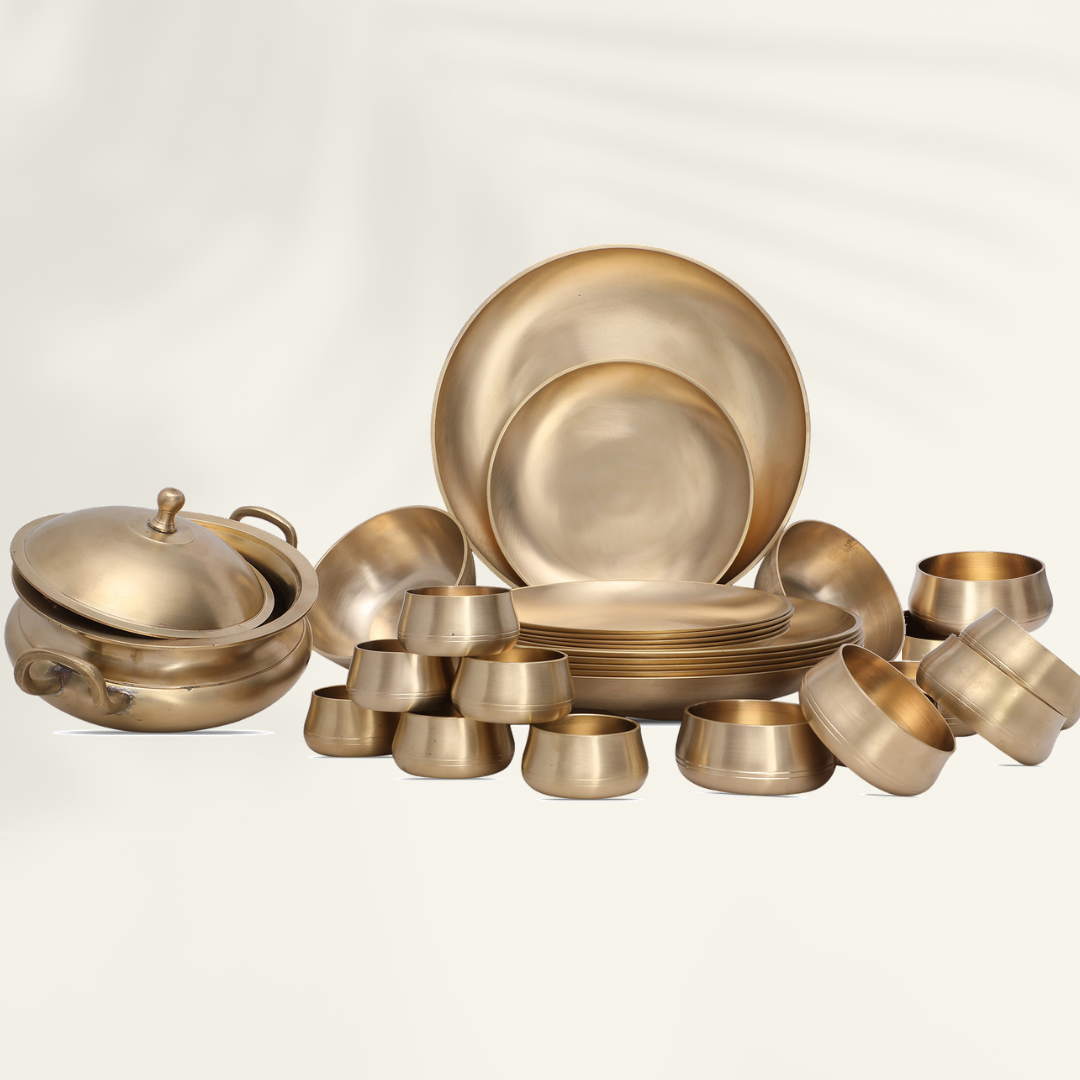 Kansa Premium Dinner Set of 28pcs – Amalfiee Ceramics