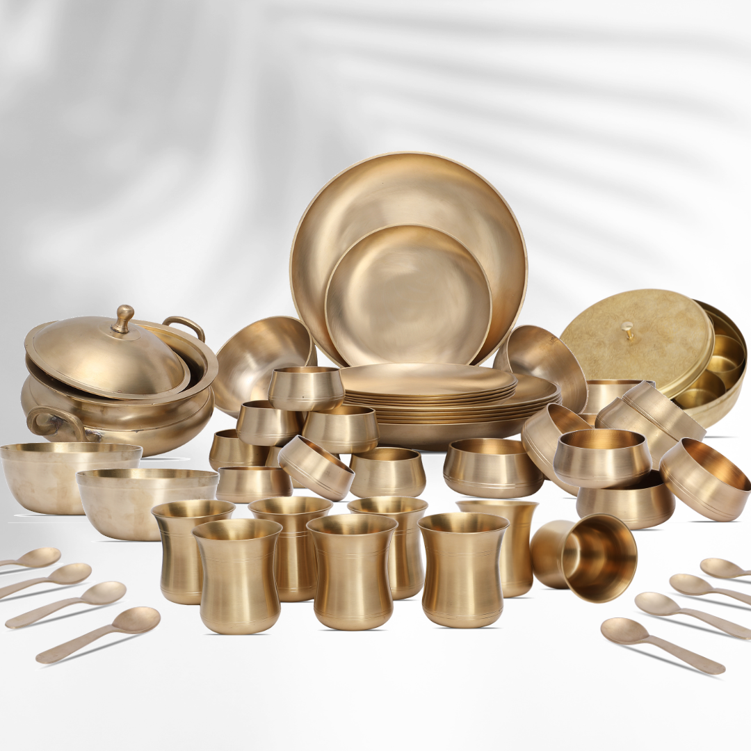 Kansa Premium Dinner Set of 54pcs – Amalfiee Ceramics