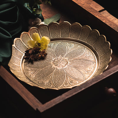 Brass Especial Large Serving Platter