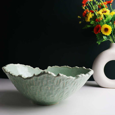 Lemongrass Artistic Ceramic Serving Bowls Amalfiee Ceramics