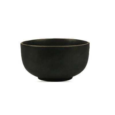 Halo 24K Gold  Ceramic Soup Bowl