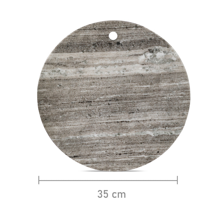 Marbluxe Circular Chopping and Serving Board
