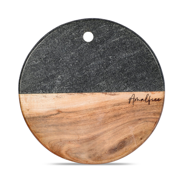 Marbluxe Circular Chopping and Serving Board
