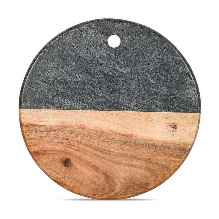 Marbluxe Circular Chopping and Serving Board