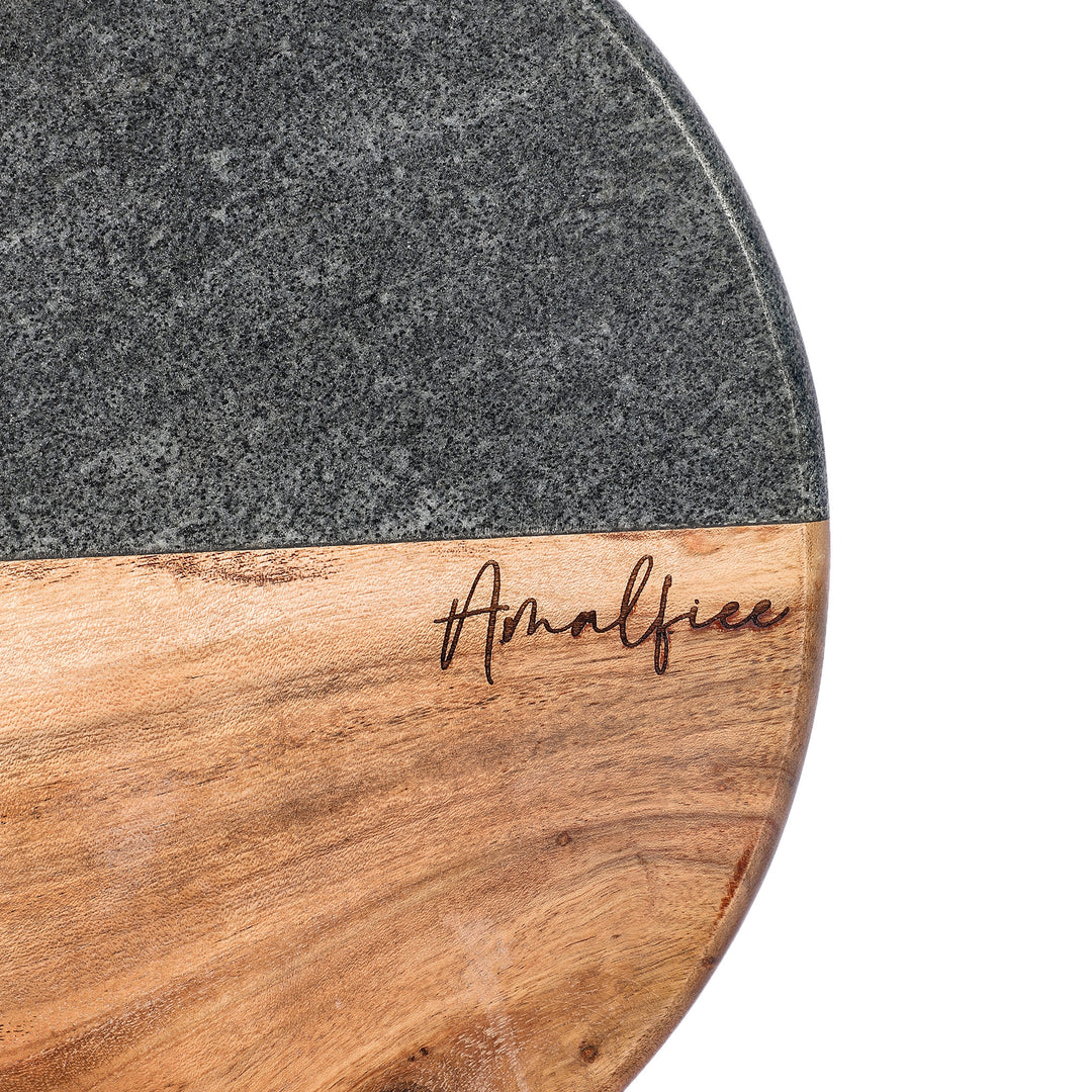 Marbluxe Circular Chopping and Serving Board