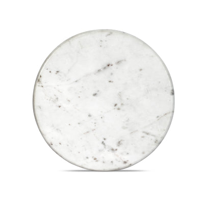 Marbluxe Circular Serving Board with Glass Cover