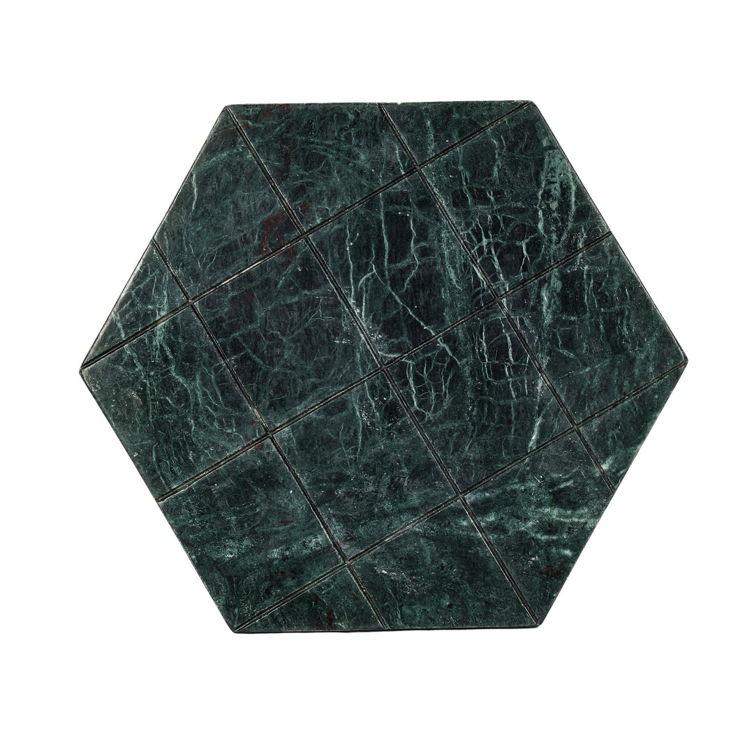 Marbluxe Dark Hexagon Chopping and Serving Board