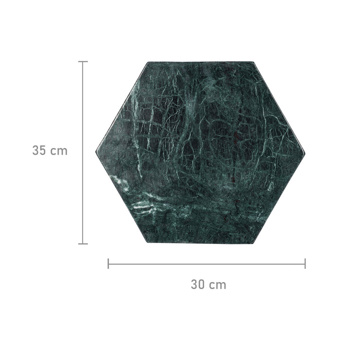 Marbluxe Dark Hexagon Chopping and Serving Board