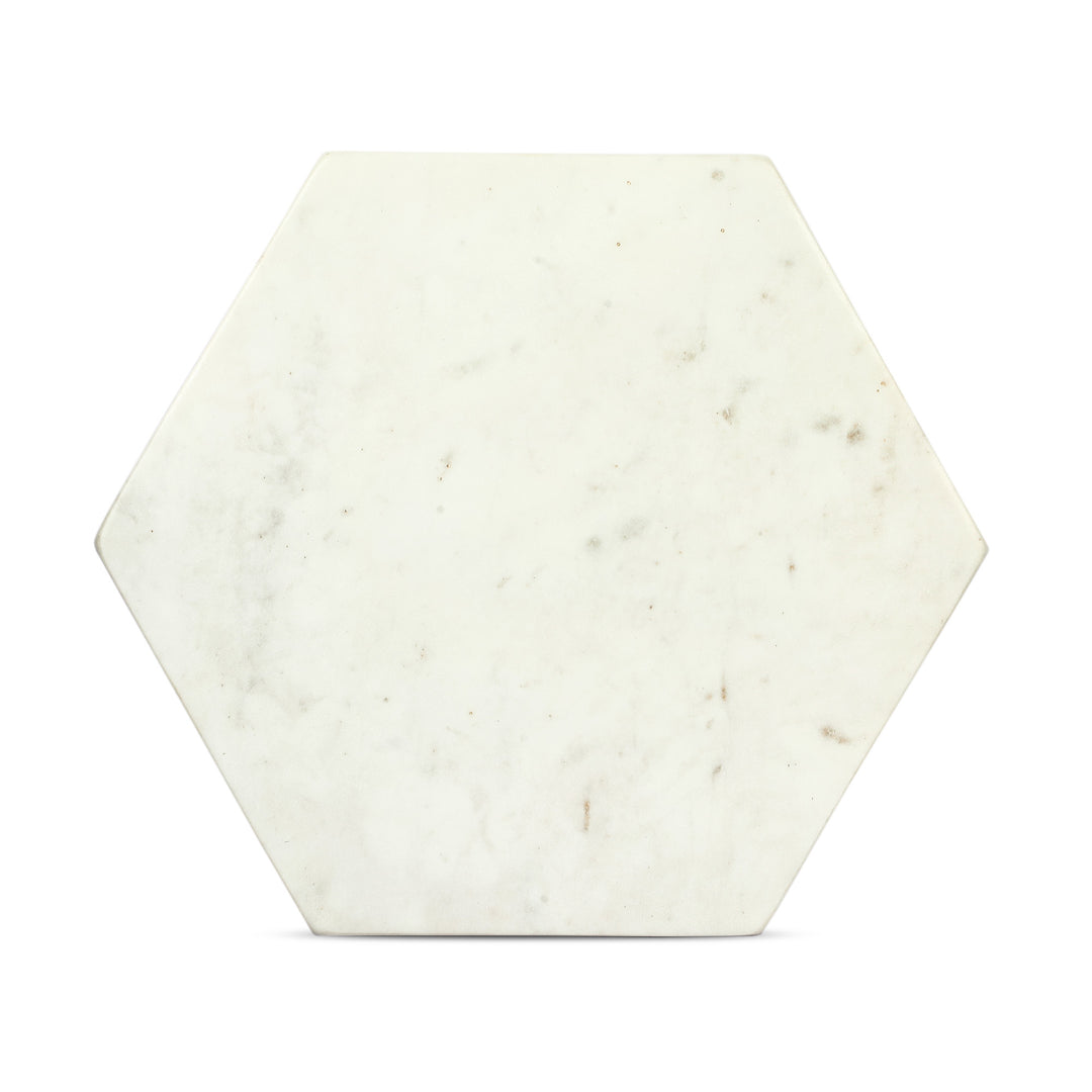 Marbluxe Light Hexagon Chopping and Serving Board